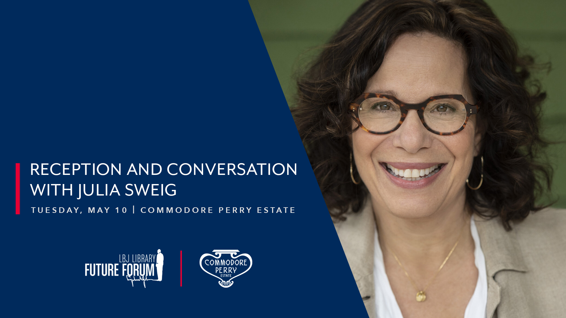 Members-only Reception and Conversation with Julia Sweig